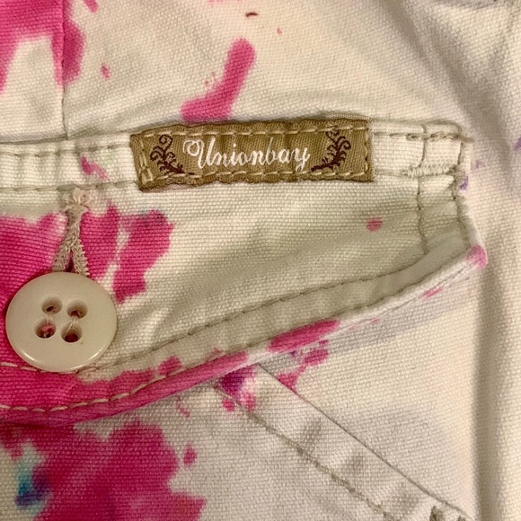 Union Bay Tie-Dye Flare Pants 9 - Picture 4 of 9